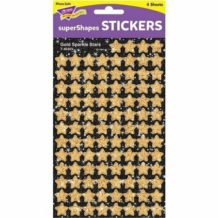 TREND ENTERPRISES Stickers, Gold Stars, Acid-Free, GD, 400PK TEP46403